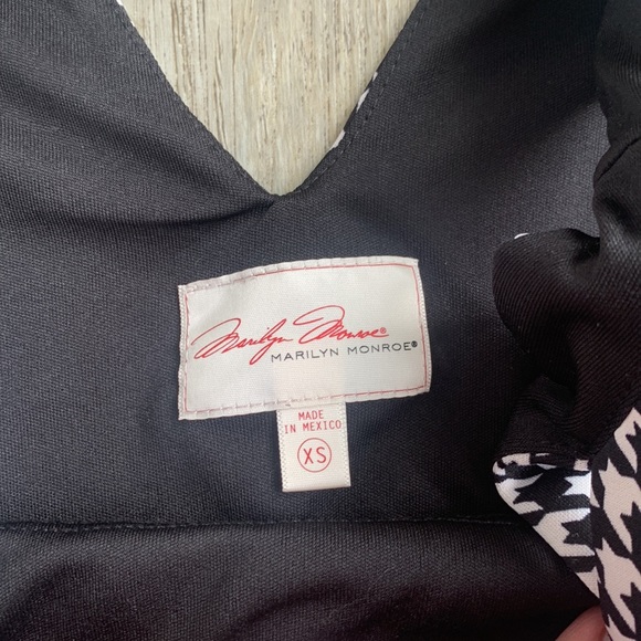 Marilyn Monroe houndstooth crop top - Picture 3 of 6